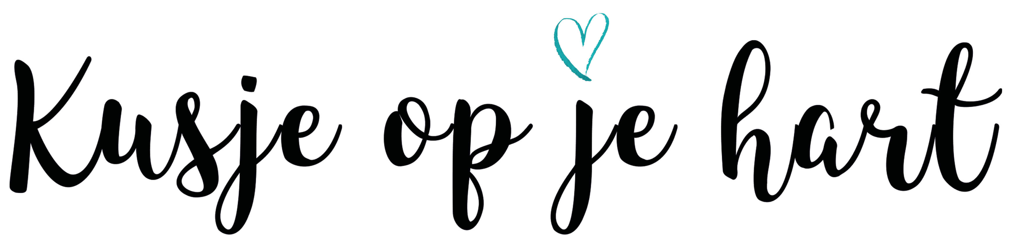 Kusje op je hart logo
