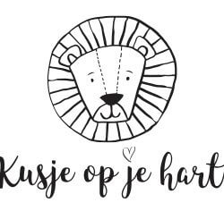 Kusje Op Je Hart - kusjeopjehart.nl | Stempel